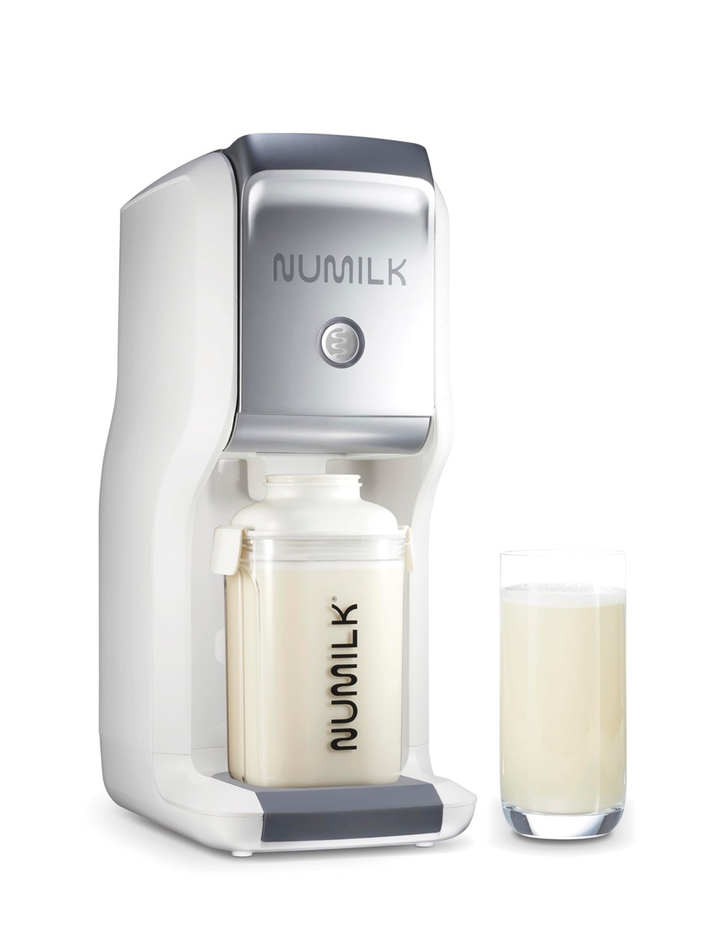 Automatic Milk Frother and Dispenser - White